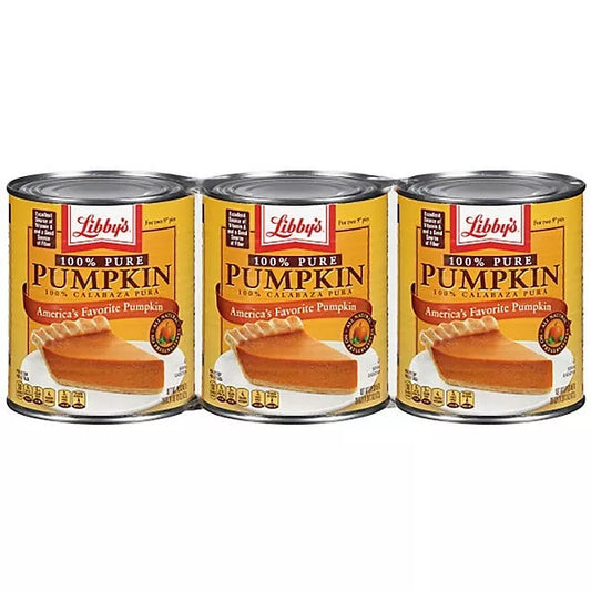 Libby's 100% Pure Pumpkin, 29 oz., 3 pk