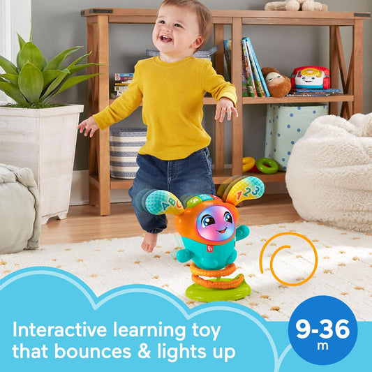 Baby & Toddler Learning Toy DJ Bouncin’ Beats with Music Lights & Bouncing Action for Ages 9+ Months