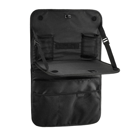 Black Multi-Pocket Backseat Organizer Fits on All Type Vehicles 1 Pack, 23.43"*15.16"